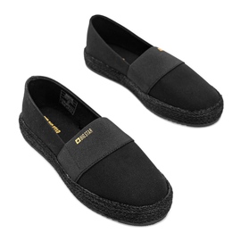 Espadrile BeShi negre Big Star pentru femei negru 1 Espadrile BeShi negre Big Star pentru femei negru 1