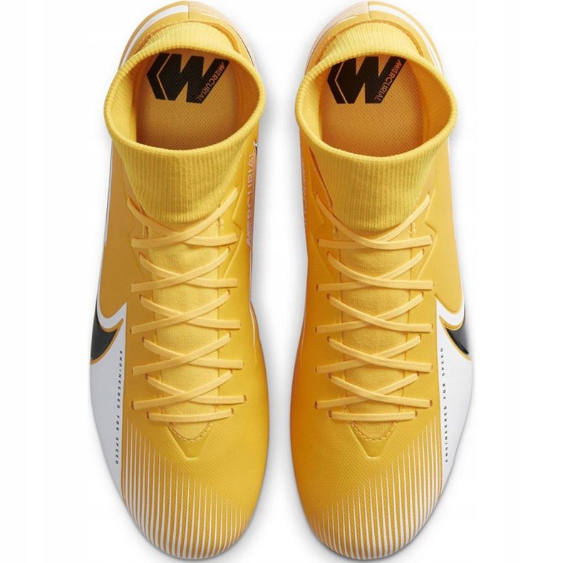 Pantof de fotbal Nike Mercurial Superfly 7 Academy Sg Pro Ac M BQ9141 801 multicolor galben 1
