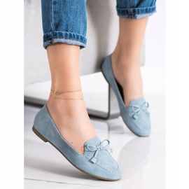 Nio Nio Mocasini cu stil albastru 1