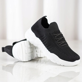 Sweet Shoes Adidași Casual Slip On negru 1