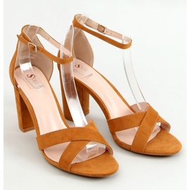 Sandale cu toc înalt Camel NF-63P Camel maro 1