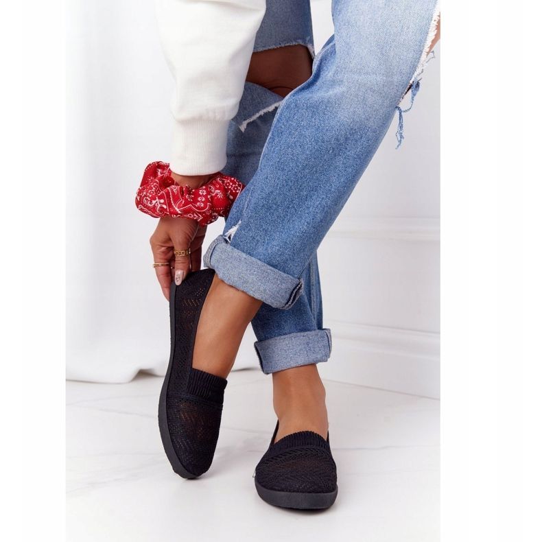 Adidași Chillout Negri Slip-On negru 2