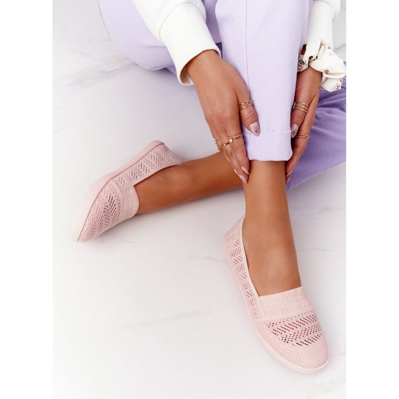 Adidași Slip-On Pink Chillout roz 1