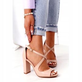 PG1 Sandale Jemma nud nud pe un bar bej 1