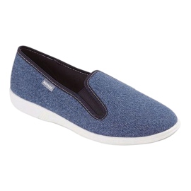 Pantofi pvc pentru tineret Befado 401Q018 albastru 2