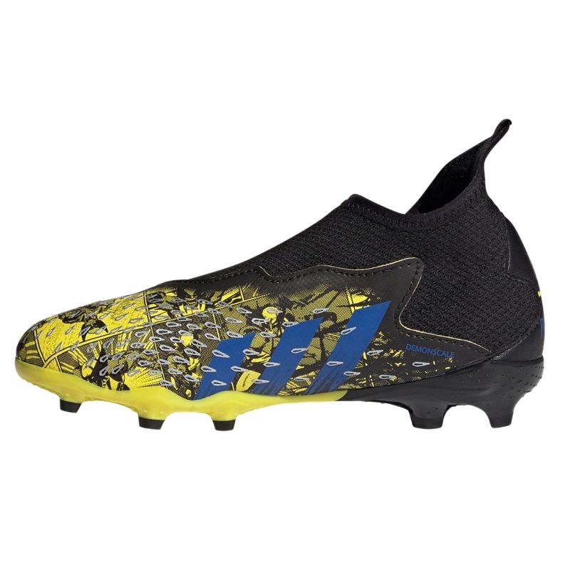 Ghete de fotbal Adidas Predator Freak.3 Ll Fg Jr GZ7553 multicolor galben 1 Ghete de fotbal Adidas Predator Freak.3 Ll Fg Jr GZ7553 multicolor galben 1