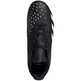 Ghete de fotbal Adidas Predator Freak.4 FxG Jr FY1041 multicolor negru 2