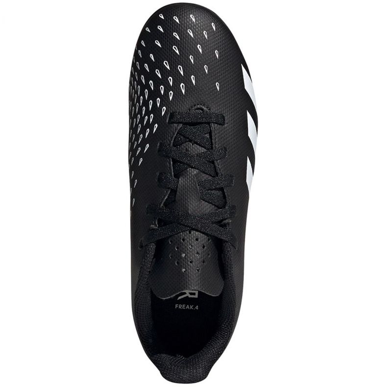 Ghete de fotbal Adidas Predator Freak.4 FxG Jr FY1041 multicolor negru 2