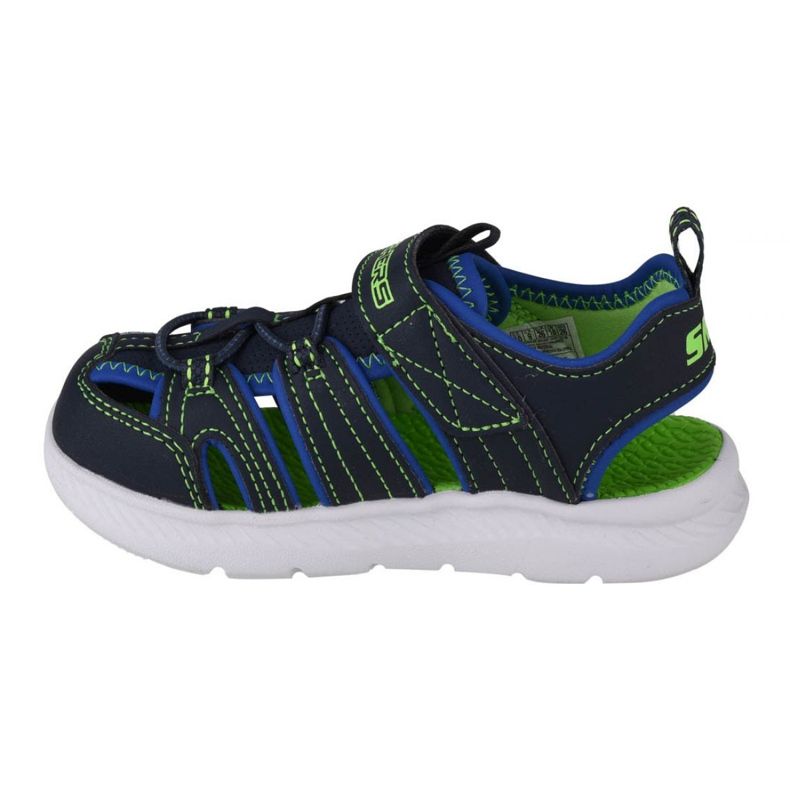 Skechers C-Flex Sandal 2.0 Heat Blast Jr 400041N-NVLM negru albastru marin 1