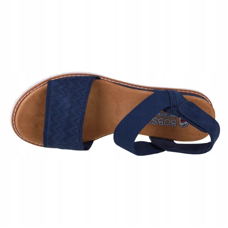 Sandale Skechers Desert Kiss W 31440-NVY negru albastru marin 2