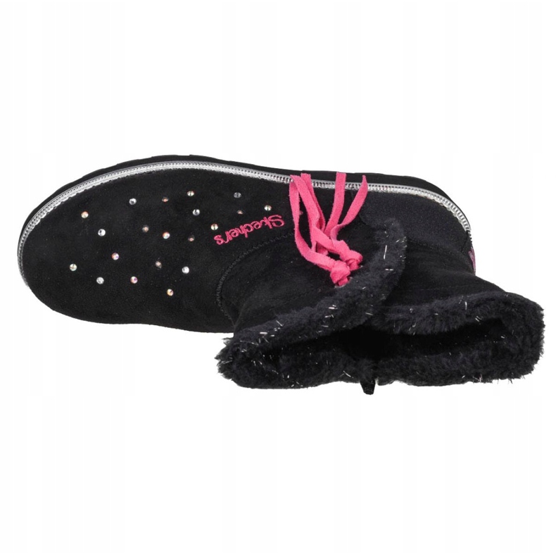Skechers Sparkle Spell Jr 10663L-BLK negru 2