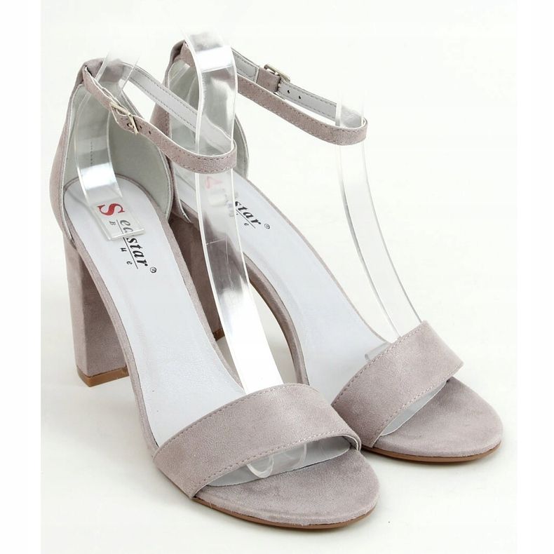 Sandale gri pe stâlp AF03P Gri 1