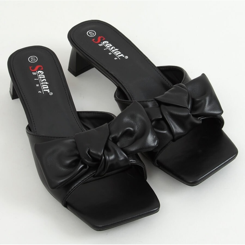 Tocuri negre de designer T388P Negru 1