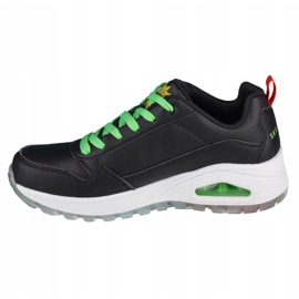 Skechers Uno Rugged-You're A Mean One W 155326-BKMT negru verde galben 1 Skechers Uno Rugged-You're A Mean One W 155326-BKMT negru verde galben 1