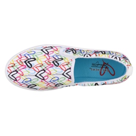 Skechers Poppy Drippin Love W 155503-WMLT alb negru albastru roz multicolor verde galben 2