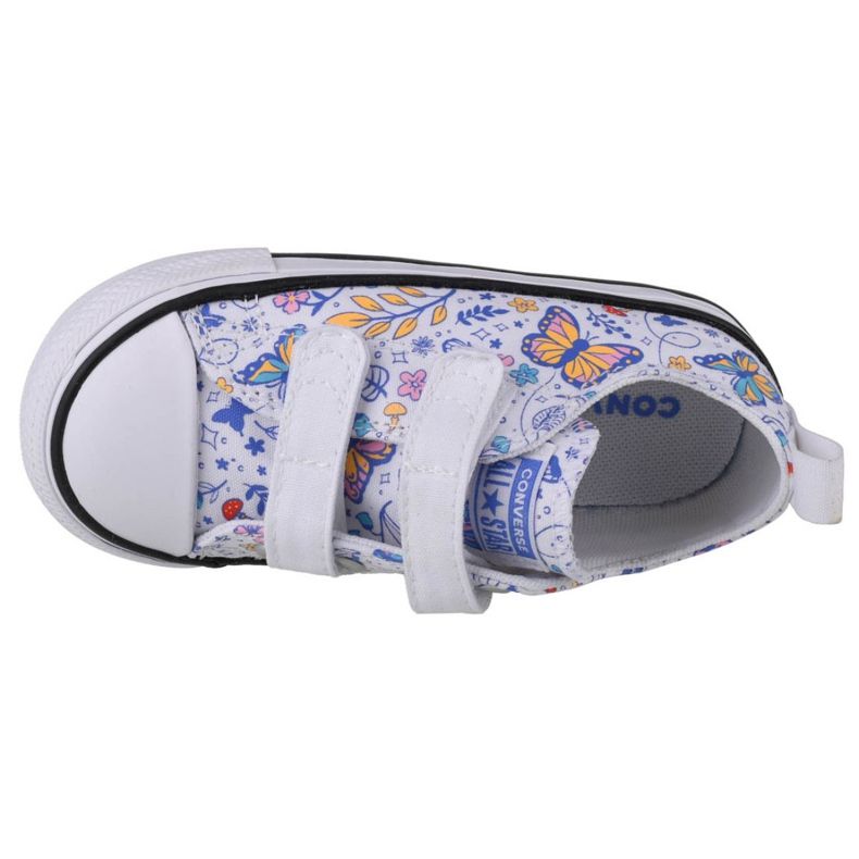 Converse Chuck Taylor All Star 2V Ox Jr 770655C alb albastru marin 2