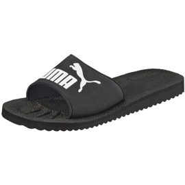 Papuci Puma Purecat alb-negru 360262 01 3