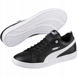Pantofi pentru femei Puma Smash WNS v2 L negru 365208 02 alb 3