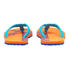 Papuci Puma Epic Flip v2 portocaliu 360248 52 albastru 4