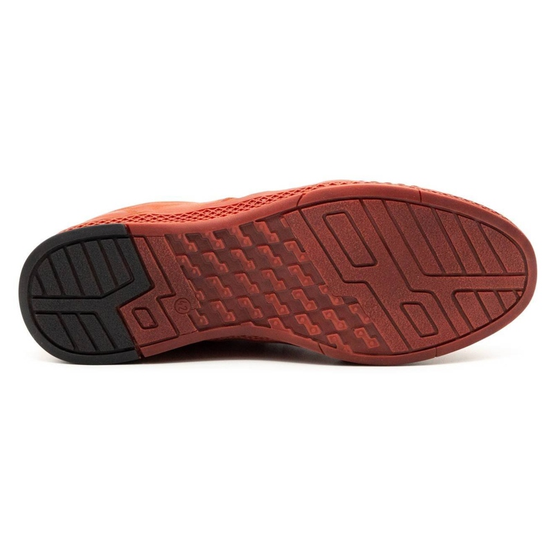 Joker Pantofi casual din piele pentru bărbați S21 / 2 roșii roșu 1