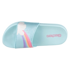 Skechers Sunny Slides-Dreamy Steps Jr 86994L-LBMT albastru 2