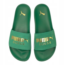 Papuci Puma Leadcat Ftr Suede Classic verde 372277 10 1