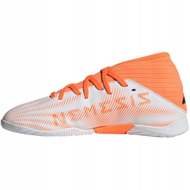 Ghete de fotbal Adidas Nemeziz.3 In Jr FW7354 multicolor portocale 2 Ghete de fotbal Adidas Nemeziz.3 In Jr FW7354 multicolor portocale 2