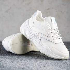 SHELOVET Adidași eleganți alb 1