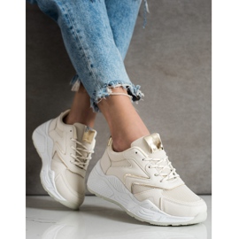 SHELOVET Adidași eleganți maro 2