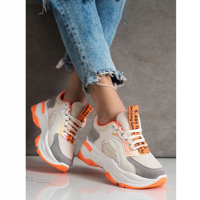 Adidași pe platforma FASHION multicolor 2