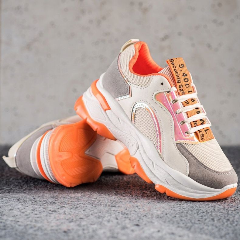 Adidași pe platforma FASHION multicolor 1