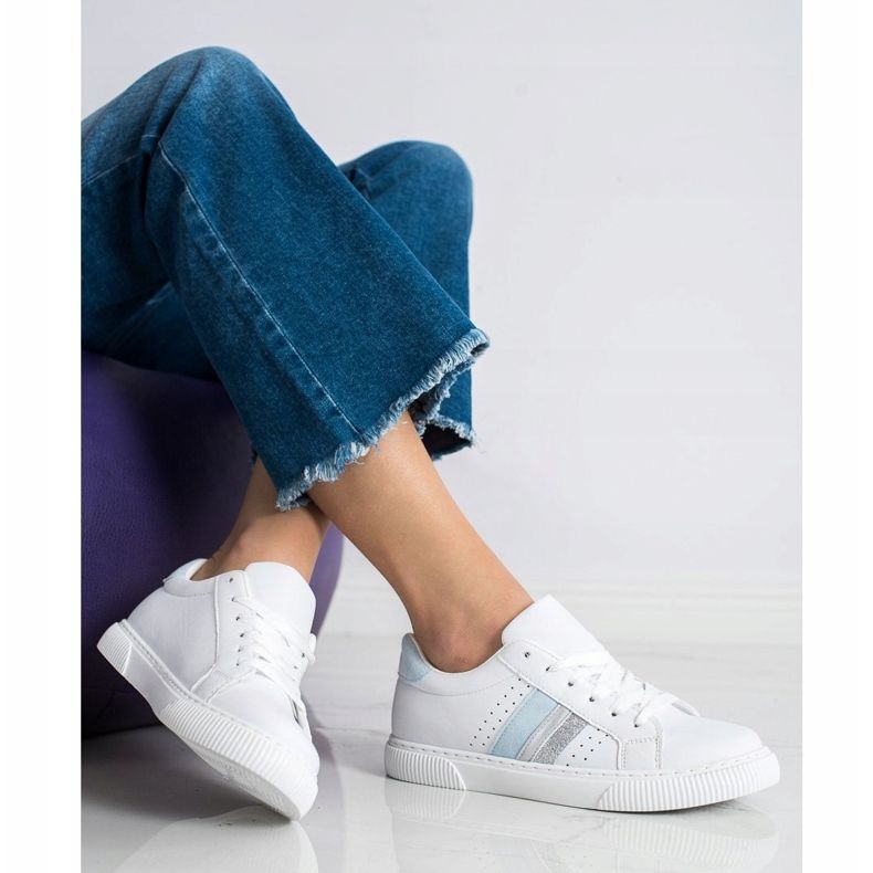 Marquiz Pantofi sport la modă alb 2 Marquiz Pantofi sport la modă alb 2