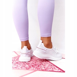 PS1 Pantofi sport pentru femei Slip-on White Do It alb 5