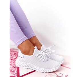 PS1 Pantofi sport pentru femei Slip-on White Do It alb 4