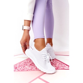 PS1 Pantofi sport pentru femei Slip-on White Do It alb 2