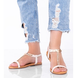 Sandale de dama bej de la Emmie 1