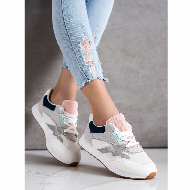 SHELOVET Pantofi sport colorati multicolor 2