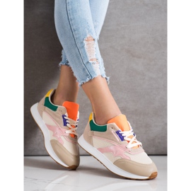 SHELOVET Pantofi sport colorati multicolor 1