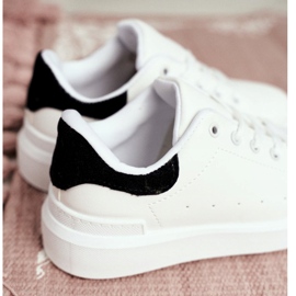 FRROCK Pantofi sport pentru tineret pentru copii albi Bilbo negru 3