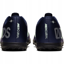 Pantofi de fotbal Nike Mercurial Vapor 13 Club Mds Tf M CJ1305-401 albastru marin 4