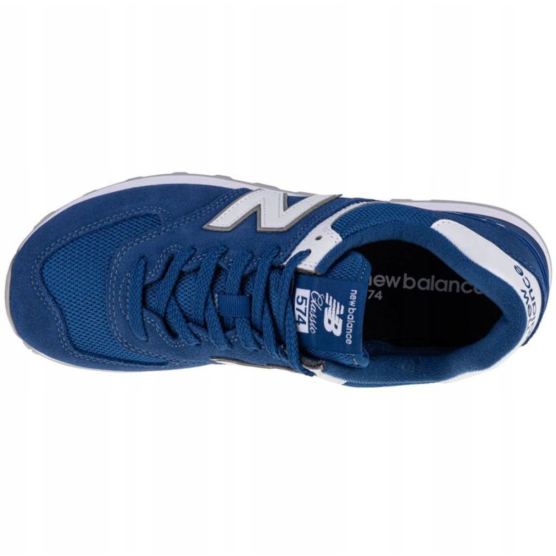 New Balance M ML574ET2 alb albastru 2