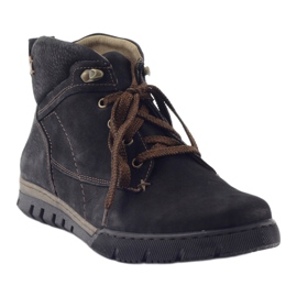 Încălțăminte bărbați Riko cizme botine 795 negru 1