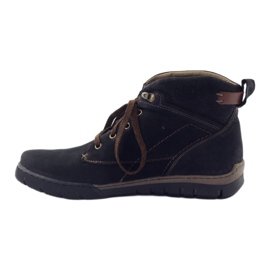 Încălțăminte bărbați Riko cizme botine 795 negru 2