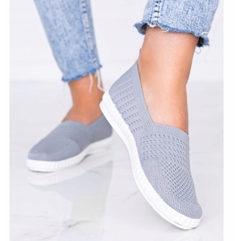 Adidașii gri Funk Slip ajurati 1