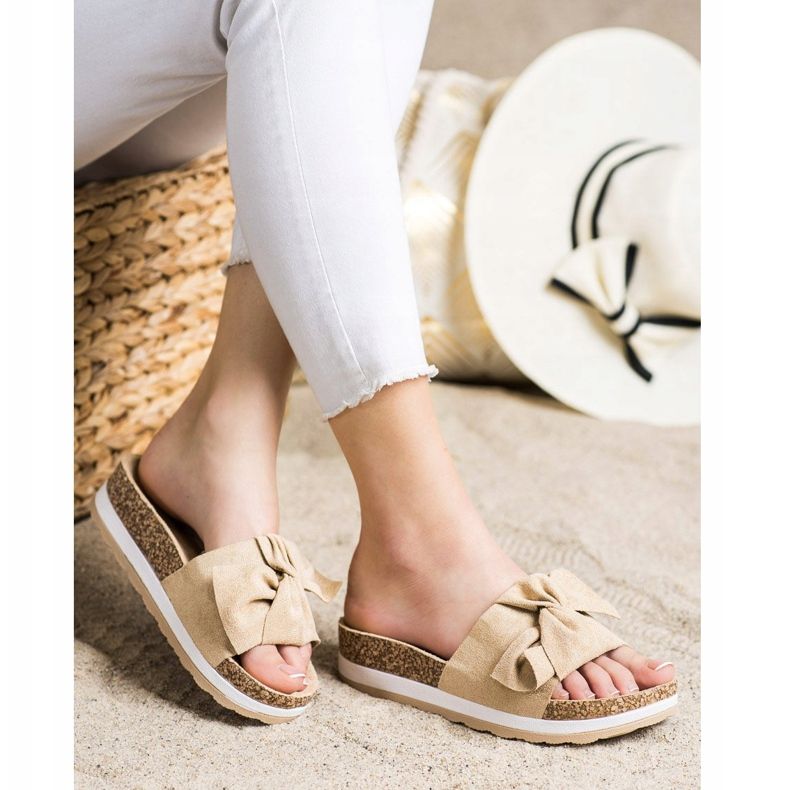 Evento Papuci ușori pe platformă bej 2