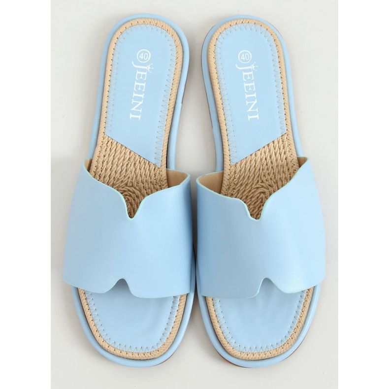 Papuci albastru pentru femei albastru 395 Albastru 1