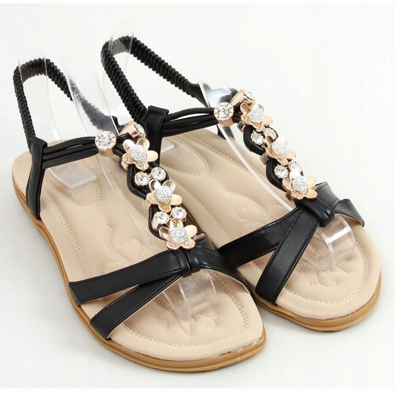 Sandale dama negre CT-153 Negre negru 1