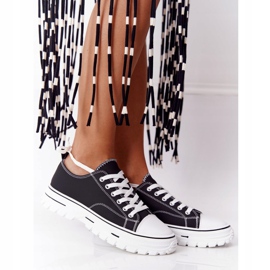 Adidași clasici pentru femei Negru Simțindu-se bine alb 1