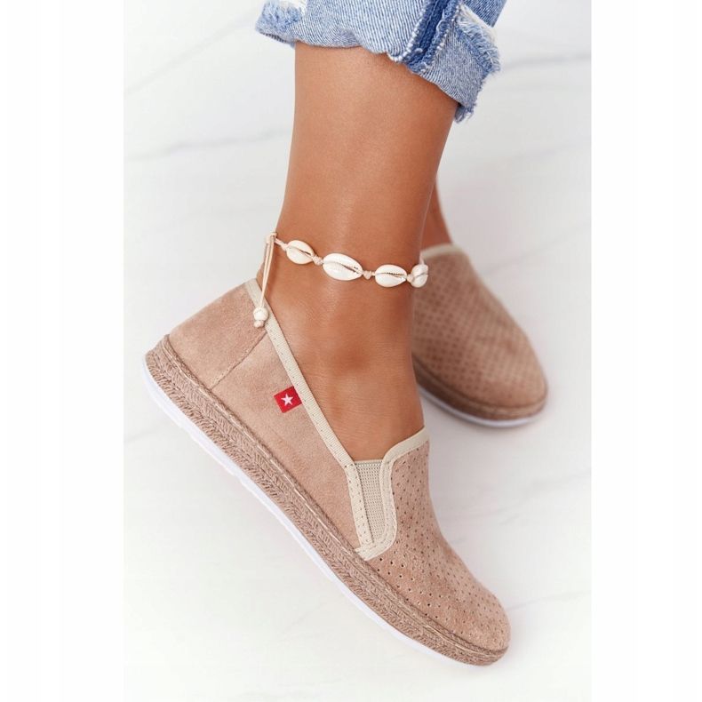 Espadrile deschise Big Star FF276035 Bej 1 Espadrile deschise Big Star FF276035 Bej 1