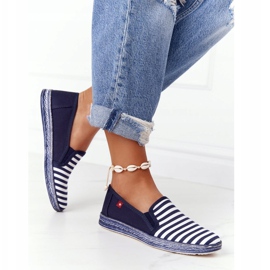 Espadrile pentru femei Big Star HH276002 Albastru-albastru albastru marin 3